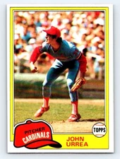 1981 Topps - #152 John Urrea