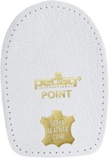 Pedag 190 Point Heel Spur Latex Cushion, White Leather
