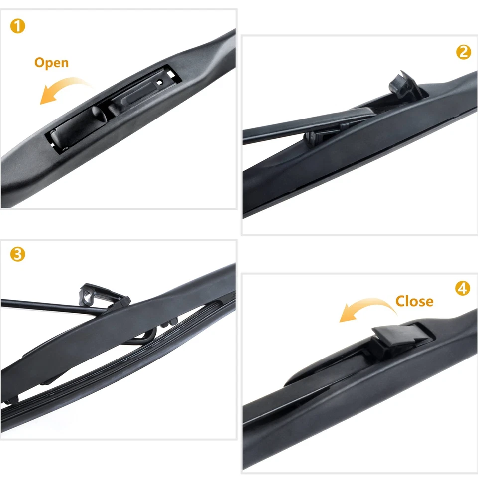 Limpiaparabrisas delantero Xkorr Fit para Audi 4000 Quattro 1985-1987, 21/21 pulgadas Foto 4 de 4