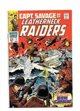 Captain Savage and His Leatherneck Raiders #7 1968 NM- Raw Comic