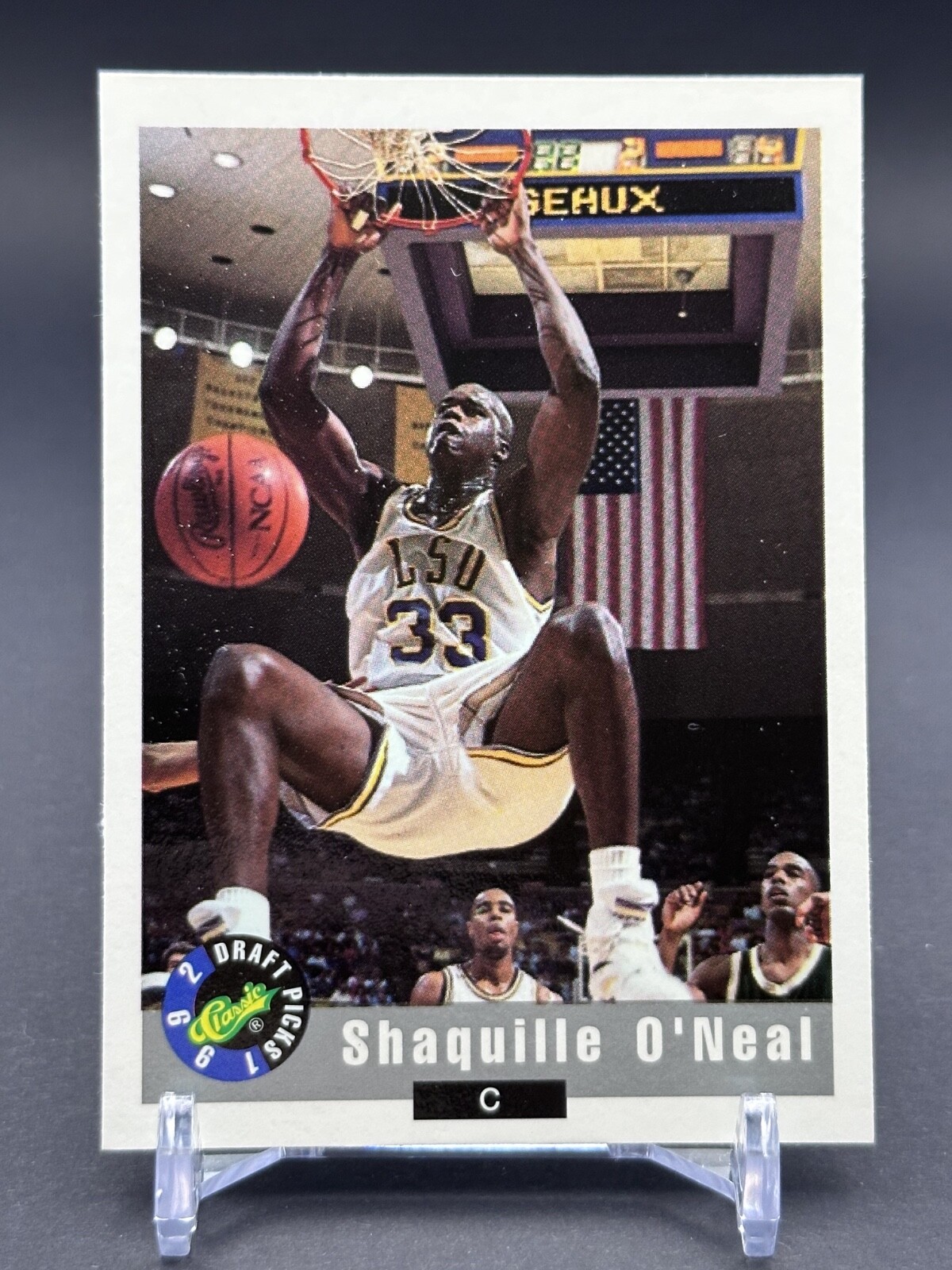 1992 Classic Draft Picks - Shaquille O'Neal #1 (RC)