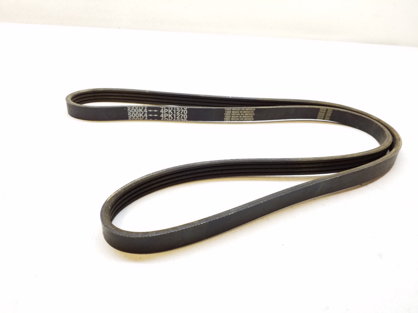 500K4MK Mileage Maker Black Serpentine Belt Made In Mexico Free