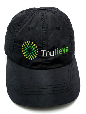 TRULIEVE hat lightweight black adjustable cap
