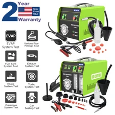 Automotive EVAP Smoke Machine Dual Mode 12V Car Leakage Vacuum Diagnostic Tester