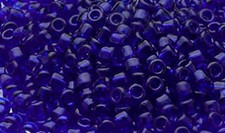 200 Transparent Cobalt Matsuno 6 Glass Seed Beads
