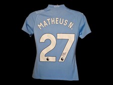 Matheus Nunes Official Manchester City 23/24 Signed Champions Football