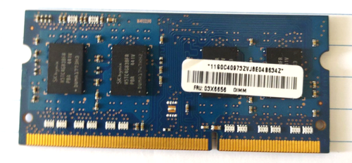 SK hynix 4GB 1Rx8 PC3L-12800S-11-13-B4 HMT451S6BFR8A-PB NO AA 1441 LAPTOP MEMORY - Photo 2/3