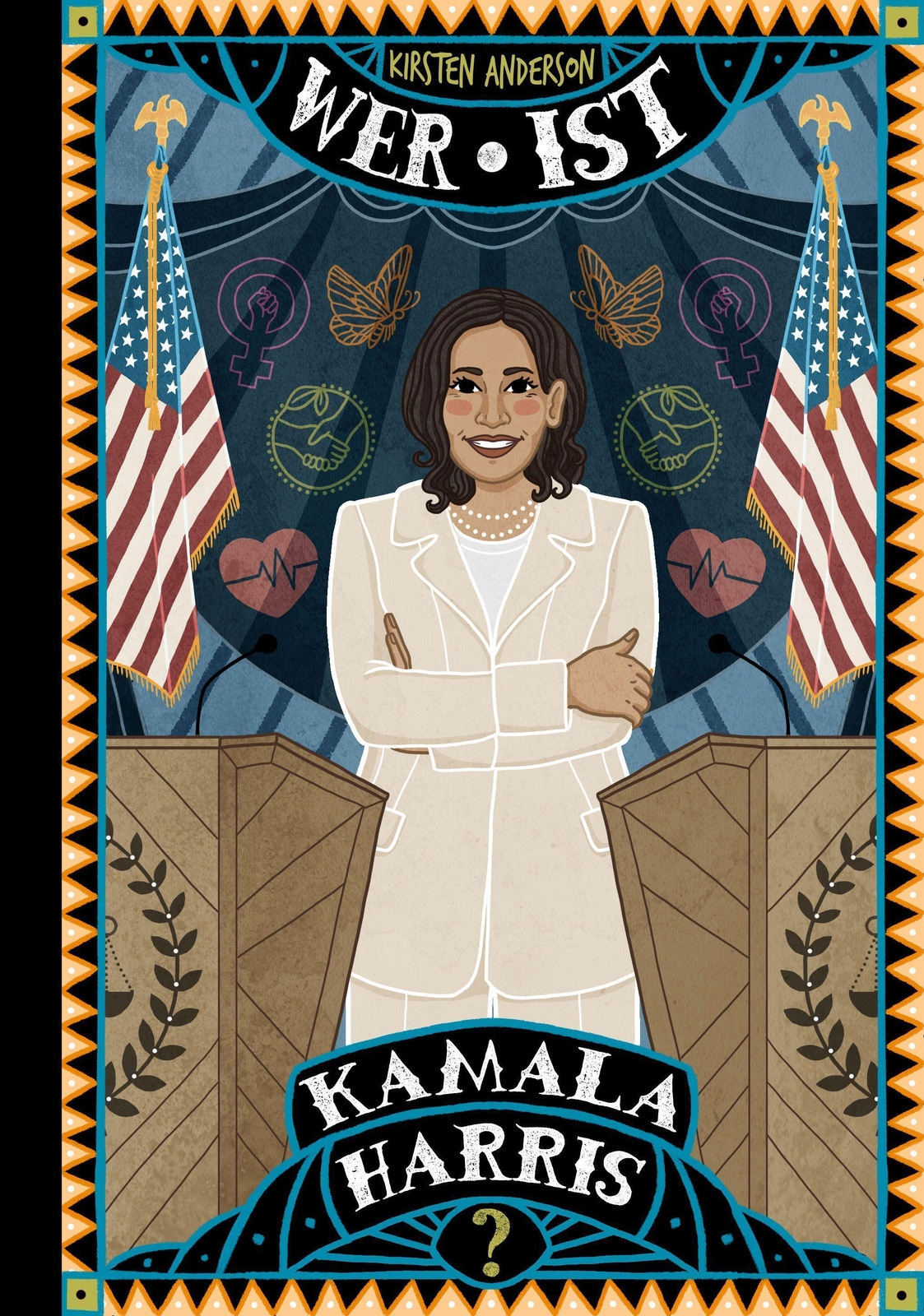 Thumbnail - Wer Ist Kamala Harris? | Kirsten Anderson | Buch | 64 S. | Deutsch |