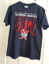 90s UNLV Rebels College Vintage T-Shirt Size LARGE SINGLE STITCH NICE CONDITION