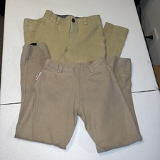 Tuff Rider Equistar Children&rsquo;s Breeches Riding Kids Size 8 Horse Trail Two Pair