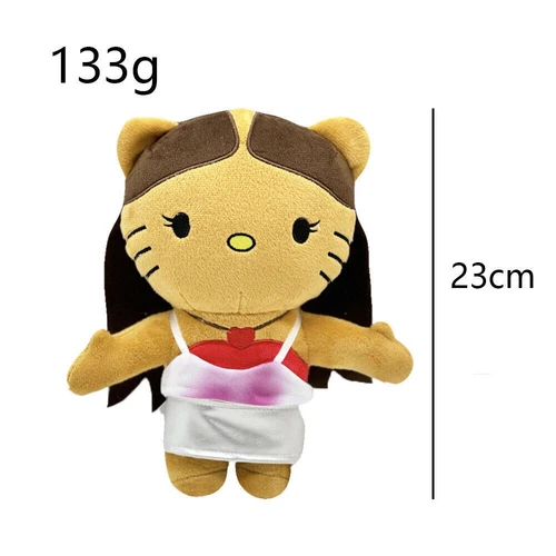 Hello Kitty Singer Star Plush Stuffed Doll Toy Rapper Travis Scott Billie Figure - Picture 22 of 32