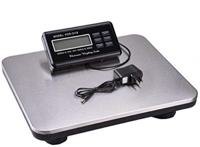 Plattformwaage Digital Digitalwaage 150kg Plattformwaage – LCD-Anzeige, Für Pakete, Tiere & Industrielle Nutzung Waage 1000 Kg