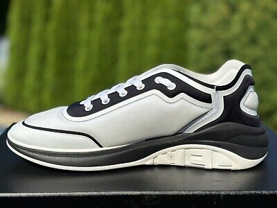 New Men's Chanel Sneakers Size 44 US 11 - Black White New Men's Chanel Sneakers Size 44 US 11 - Black White