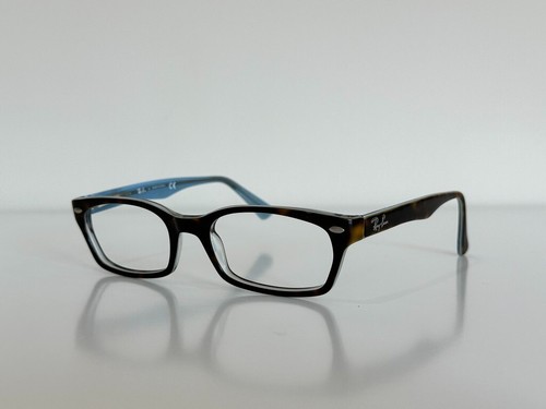 Ray Ban RB 5150 5023 Rectangle Havana Blue Eyeglasses Frame 50-19-135