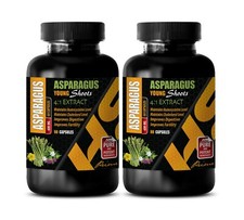 gut health supplement - ASPARAGUS YOUNG SHOOTS - asparagus capsules 2BOTTLE