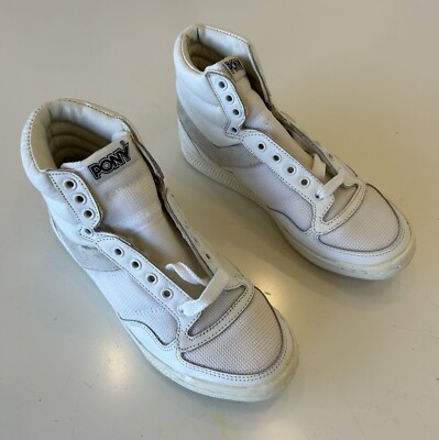 専用BOX VINTAGE and New PONY # 1 Mesh Medium Top Sneakers Item #6755 Size