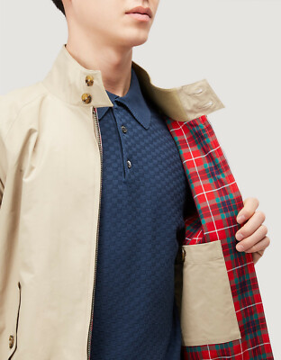 New Baracuta G9 Natural Size 38 Harrington Jacket Small S Men