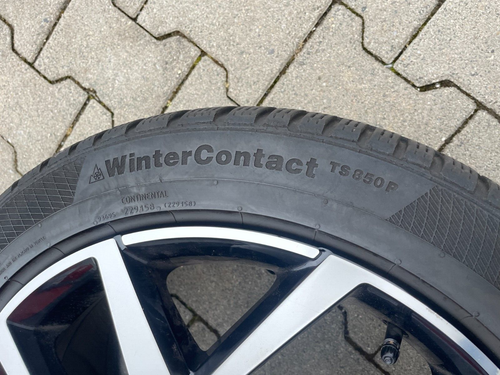 ORIGINAL VOLVO S60 III V60 II Winterreifen 235/45 R18 Reifen Satz Winter Räder - Bild 9 von 9