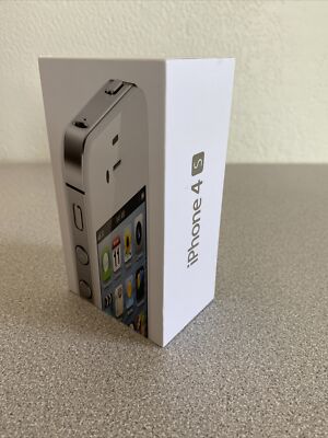Apple iPhone 4S 16GB, White BOX ONLY | eBay