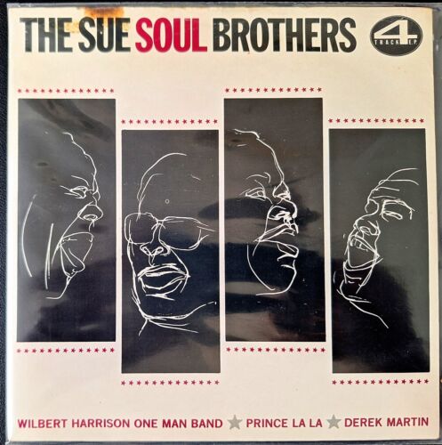 SUE SOUL BROTHERS E.P. 7" Vinyl PRINCE LA LA / WILBERT HARRISON / DEREK MARTIN  - Picture 1 of 4