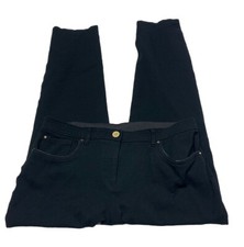 Chico's So Slimming Pants Chico  s Sz 1 M Black -Stretch -Ankle Length