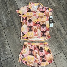 New NWT Girls Art Class 2pc Sleepwear Set Size L 10/12