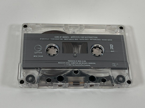 Guns 'N Roses Appetite for Destruction Cassette - Picture 4 of 13