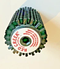 Red Creek 100mm Roto brush black nylon 10mm (6mm hex bolt) n 2134 Made in Sweden