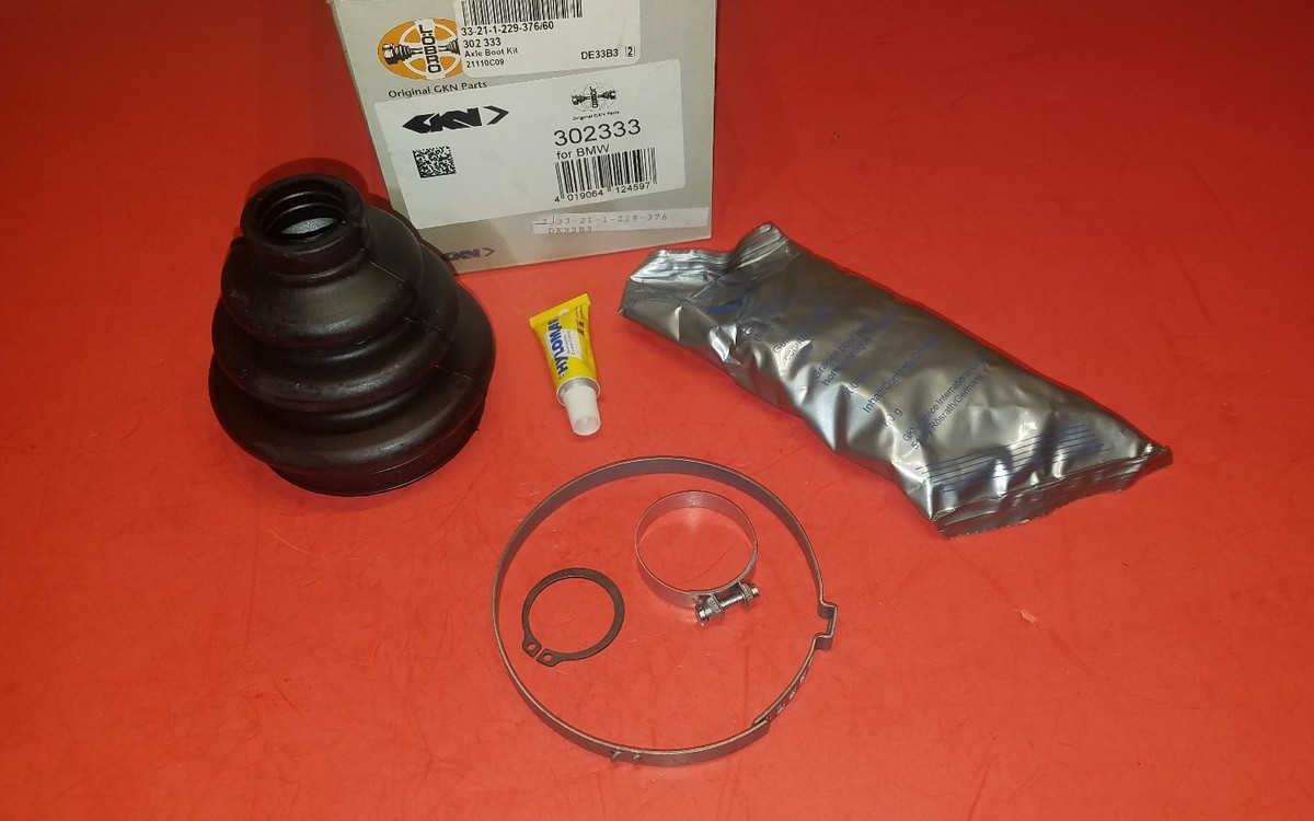 BMW E36 E39 E46 Axle Boot Kit for Rear Outer C/V Joints GKN