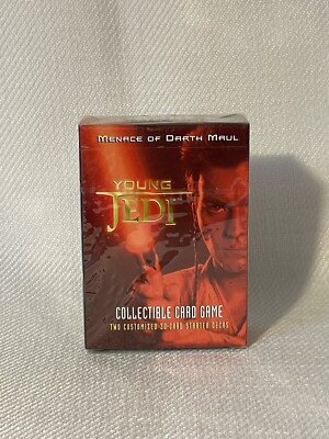 [1999] {SEALED} Star Wars Young Jedi Menace of Darth Maul Collectible Card Game