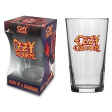 OZZY OSBOURNE diary official 1 pint beer glass
