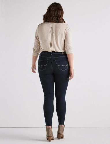 NWT Lucky Brand Emma Legging Denim Jeans Jeggings Plus Size US 24W UK 28 - Picture 3 of 11