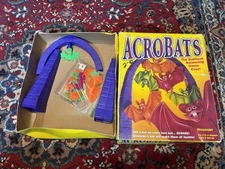 Acrobats The Battiest Balancing Game Ever 1986 Pressman Ages 6 & Up