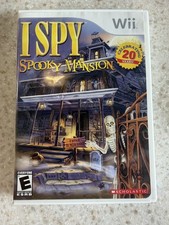 I SPY SPOOKY MANSION WII NINTENDO WII GAME DISC, MANUAL & CASE NES HQ