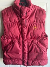 Adidas x Stella McCartney Puffer Vest Gile Size L In Red/Burgundy GOAT