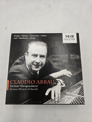 Claudio Arrau Serious Wizard Of Sound 10 CD Box Set. Serioser Klangzauberer