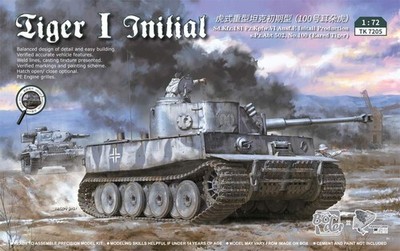 Border Model TK7205 - 1:72 Tiger I initial production - Neu
