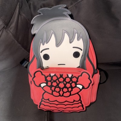 Loungefly Beetlejuice Lydia Deetz Red Wedding Dress Mini Backpack