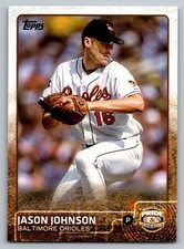 2015 Topps Update Pride and Perseverance  Jason Johnson PP-5