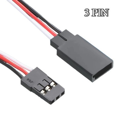 RC Servo Verlängerungskabel Adapter Kabel 20cm 30cm 50cm Futaba JR Stecker