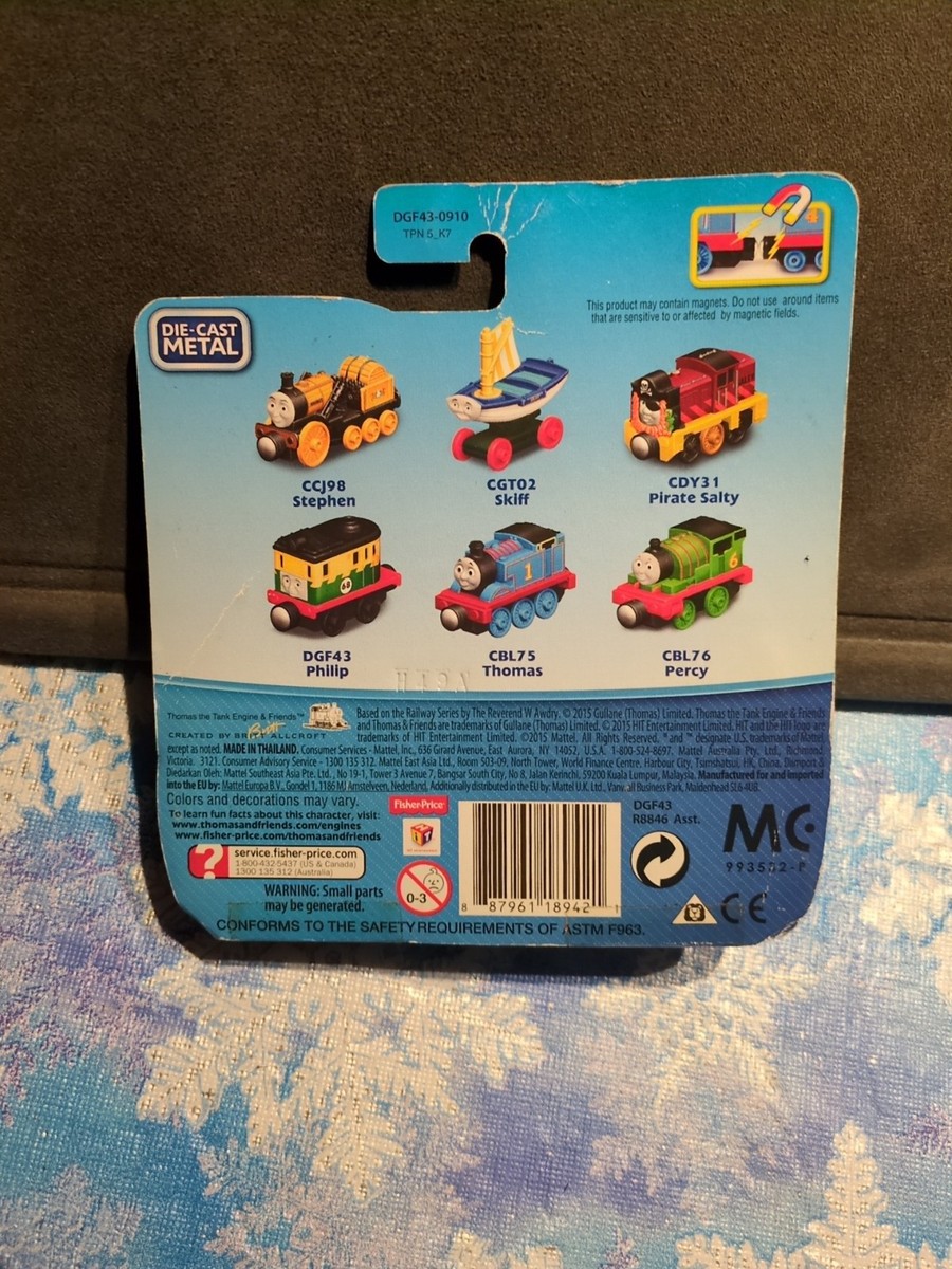 Thomas & Friends Take-n-Play Along DieCast Philip Train Sealed On
