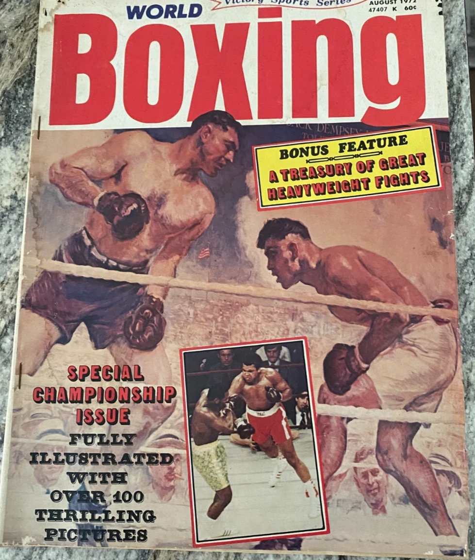 Magazine Australian Fighter Boxing Fighterbook #1 De 1972, Bon état D'usage