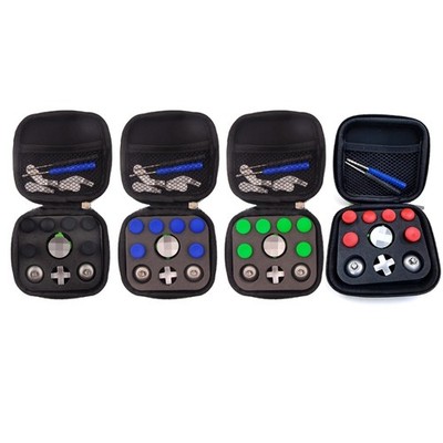 18pcs/set Different Metal Analog Thumbsticks Joystick Base for