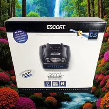 Escort 9500ix Passport Radar Detector with Smartcord Live Real Time Radar Blue