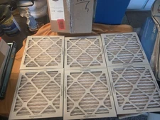 Amazon Basics 12x12x1 Merv 11 6 Pack Air Filter Replacement For HVAC AC Furnace