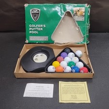 Vintage 2005 Club Champ Golfer s Putter Pool Game Set