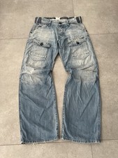 G-Star RAW 3301 Cargo Denim Hose   Hellblaue ...