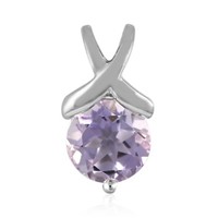 Cavill Lavendel Amethyst AnhäNger 0,95Ct Rund 925 Silber Damen Schmuck