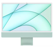Image of APPLE iMac 4.5K 24" (2021) -M1 - 256GB SSD - Green - REFURB-C