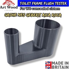Toilet frame flush TESTER WC concealed cistern GROHE NES AICA GEBERIT ROCA